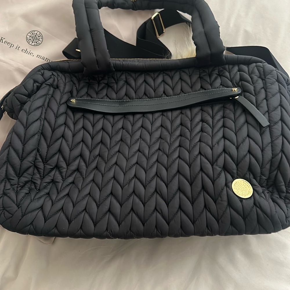 Keep It Chic Mama Neutral Beige Baby Bag